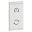 Arteor Square bezel BUS/SCS sound source selection - 1 Module - White thumbnail 2