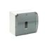 Surface-mounted distribution board - RM 7S (N+PE) with glass thumbnail 1