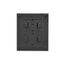 Two-way switch without pictogram, Push In system, (module), Simon 24, IP20/IP44, 10AX, white thumbnail 2