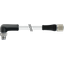 M12 Power male 90° / female 0° L-cod. PUR 5x1.5 gy 10m thumbnail 2