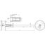 Fixed earthing terminal type M M10/M12 StSt (V4A) with press-fitted ax thumbnail 2