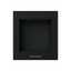 Frame for metallic and plastic profiles - Niessen logo - 2M - Matt Black thumbnail 1