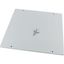 XME2412C Front cover, +mounting kit, vertical, empty, HxW=600x1200mm, grey thumbnail 4