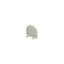 GLENOS Endcap for Profile 2609, DOME, white thumbnail 2