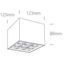 WHITE LED 30W WW 38deg IP20 230V thumbnail 2