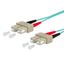 OpDAT patch cord SC-D/SC-D OM3, 6.0 m thumbnail 1