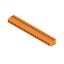Printed circuit board terminals, 5.00 mm, Number of poles: 19, 180°, Solder pin length (l): 3.5 mm, tinned, orange, Clamping yoke connection, Clamping range, max. : 2.5 mm², Box thumbnail 2