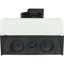 P3-63/I4/SVB-SW/HI11 Main switch, P3, 63 A, surface mounting, 3 pole, 1 N/O, 1 N/C, STOP function, With black rotary handle and locking ring, Lockable in the 0 (Off) posit thumbnail 51