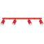 Ceiling lamp KARBON 4L red thumbnail 1