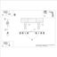 MOVABLE SPOTLIGHTS ON A GOLD CEILING STRIP FOR DINING ROOM, CARBON SERIES thumbnail 4
