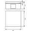 VP-001-02 Box 86x86x40mm IP55 4-pin click long rubber brown thumbnail 2