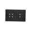1/2 key right-sided with pictogram for electronic products, matt aluminum thumbnail 2