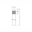 MEGA GLASPOLLER, 18 W, 830 lm, 830, silver, DALI Bollards, D 156 H 750 thumbnail 3