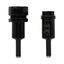 Eaton Bussmann series HEB inline fuse holder, 600V, 30A, Loadside: Copper setscrew #3-8, Lineside: Copper setscrew #3-8, Single-pole, JJ thumbnail 1