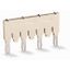 Ready-made push-in type jumper bar;insulated;3-way (1-3-5);light gray thumbnail 3