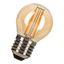 LED Filament G45 E27 240V 4W 2200K Gold Dimm thumbnail 1