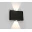 ANTHRACITE WALL LED 2x6W WW IP54 230V thumbnail 1