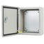 Metal box IP66, 500*500*150mm, 1.2mm CR steel, Mounting plate*2.0mm GI thumbnail 2