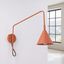 Wall lamp NOX 1 red ochre with a switch thumbnail 8