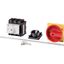 Main switch, P3, 100 A, rear mounting, 3 pole, 1 N/O, 1 N/C, Emergency switching off function, Lockable in the 0 (Off) position, With metal shaft for thumbnail 3