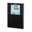 QMX3.P34-1BSC - Room operator unit KNX with temperature sensor, segmented backlit display, touchkeys, black thumbnail 1