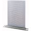 XPC0908 Cover, transparent, 2-part, section-height, HxW=900x800mm thumbnail 1