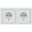 Schuko Socket Outlet 2-gang thumbnail 2