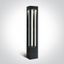 ANTHRACITE BOLLARD 90cm 22W CW IP65 230V thumbnail 1