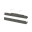 CASTELL KEY LOCK FOR 1 CB E1/6 thumbnail 3