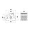Holder for cylindrical fuse links 32A, 3-polig, 690V (The price is shown without markup on metals. Request a quote for accurate information) thumbnail 2