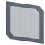SIVACON, Roof, for corner cabinet with ventilation openings, with Ventilation openings IP20, T: 800 mm, thumbnail 1