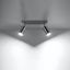 CEILING LAMP RING 2 CHROME GU10 2X40W IP20 thumbnail 7
