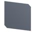 SIVACON, roof, for corner cubicle, IP40, D: 1000 mm, zinc-plated thumbnail 1