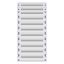 Distribution board insert KVN 60mm, 4-42K, 11-rows thumbnail 1