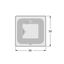 HF Tag Smart Label   TW-L50-50-P-B128-100PCS thumbnail 2