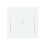 LFB/A.1.70.1-44M Cover plate with legend with Symbol "light" studio white matt - Trevion® thumbnail 1