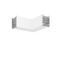 Form connector L 185 B 185 H 76 colour: white 220 - 240 V thumbnail 2