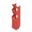 Side element, OMNIMATE Housing - series CH20M  red, Side element, Width: 22.5 mm thumbnail 1