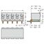 2092-3375 1-conductor THT female connector angled; push-button; Push-in CAGE CLAMP® thumbnail 2