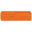 End and intermediate plate 2.5 mm thick orange thumbnail 3