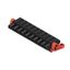 PCB plug-in connector, female plug, 7.62 mm, Number of poles: 10, 180°, PUSH IN with actuator, Clamping range, max. : 2.5 mm², Box thumbnail 2