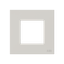 Frame 1-gang / 2-modules - ABB logo - Basic - Dune thumbnail 1