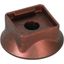 Plastic base brown  H 10mm  D 35mm f. conductor and rod holders thumbnail 1