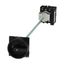 Main switch, P1, 40 A, rear mounting, 3 pole + N, STOP function, With black rotary handle and locking ring, Lockable in the 0 (Off) position, With met thumbnail 7