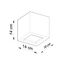 CERAMIC WALL LAMP LEO E27 1X60W IP20 thumbnail 5