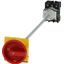 Main switch, P1, 40 A, rear mounting, 3 pole, Emergency switching off function, With red rotary handle and yellow locking ring, Lockable in the 0 (Off thumbnail 3