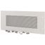 XTSZCSV3-H350W800 Section wide cover, HxW=350x800mm, IP31, grey thumbnail 1
