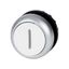M22-D-W-X1 Pushbutton, RMQ-Titan, Flat, momentary, White, inscribed, Bezel: titanium thumbnail 3