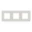 Frame 3-gang / 2+2+2-modules - IP44 - Dune thumbnail 1