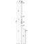 Supp. tube D 50mm L 3500mm GRP/Al w. air-term. rod D 10mm L 1000mm thumbnail 2